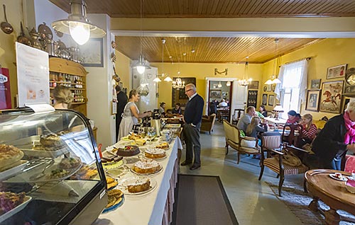 Näkymä Majurskan sisätiloista